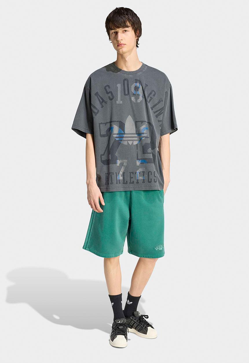adidas Originals - Premium Graphic Tee - Grey Six