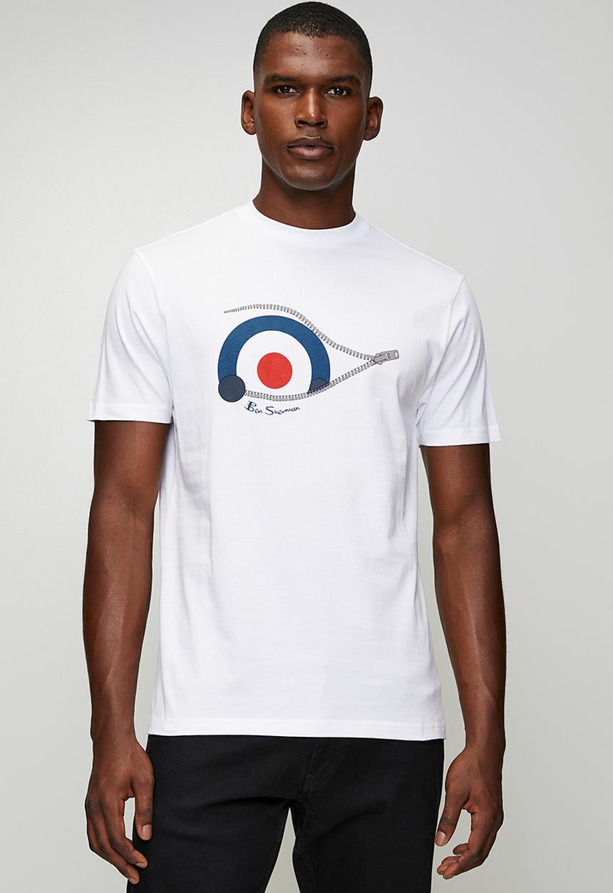 Ben Sherman - Sneaky Target T-shirt - White