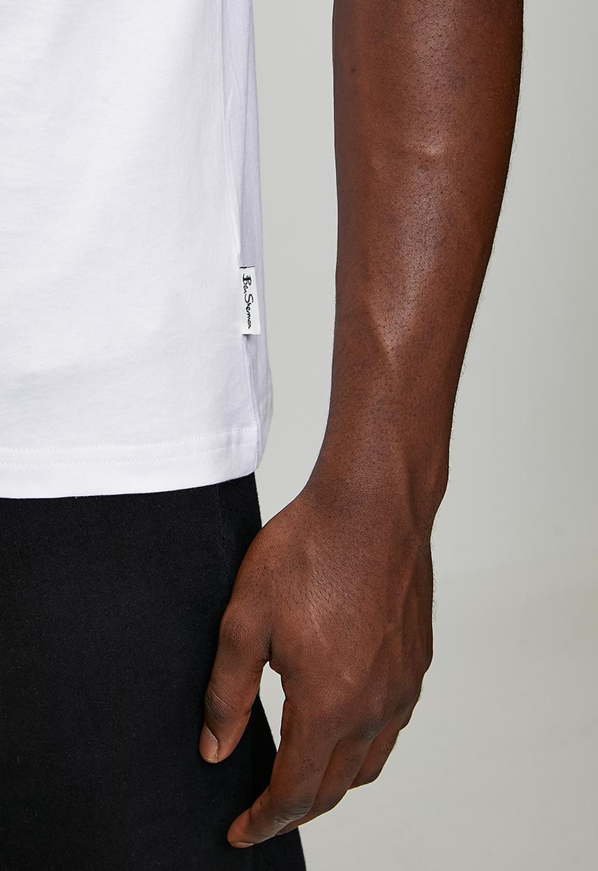 Ben Sherman - Sneaky Target T-shirt - White