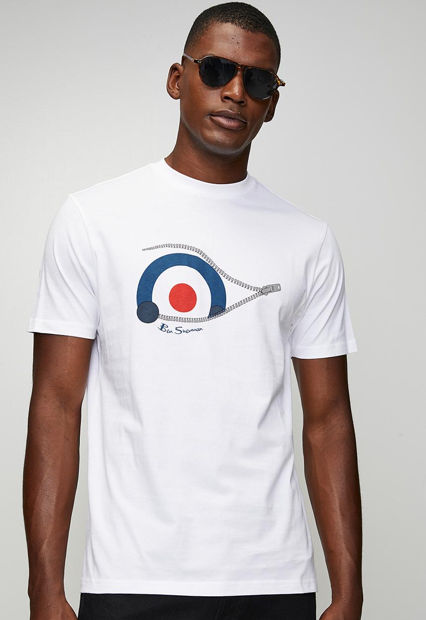 Ben Sherman - Sneaky Target T-shirt - White