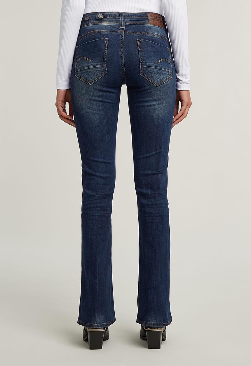 G-STAR - Midge Bootcut Wmn - Dk aged