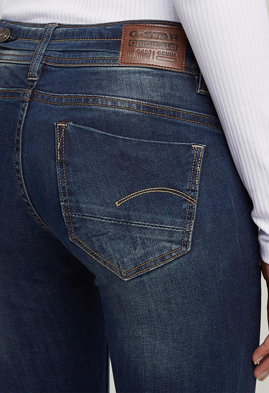 G-STAR - Midge Bootcut Wmn - Dk aged