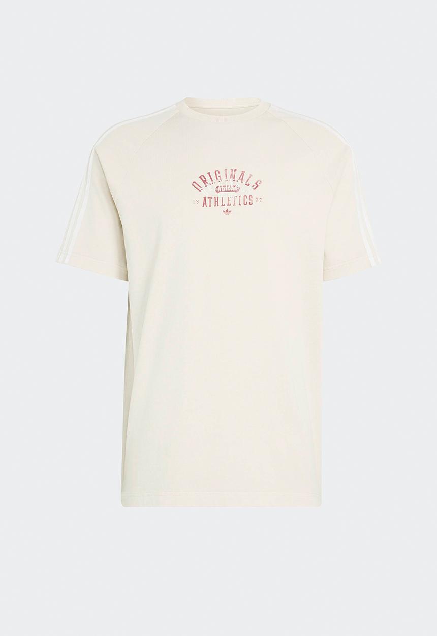 adidas Originals - Ringer Tee - Chalk Pearl