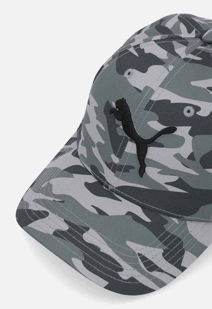 PUMA - Ess Elevated Aop Bb Cap - Puma Black-Camo