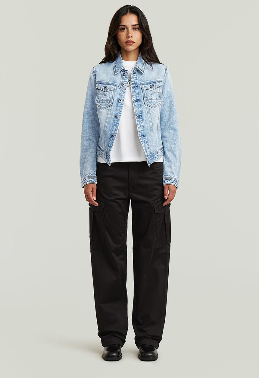 G-STAR - Inside print r t wmn - White