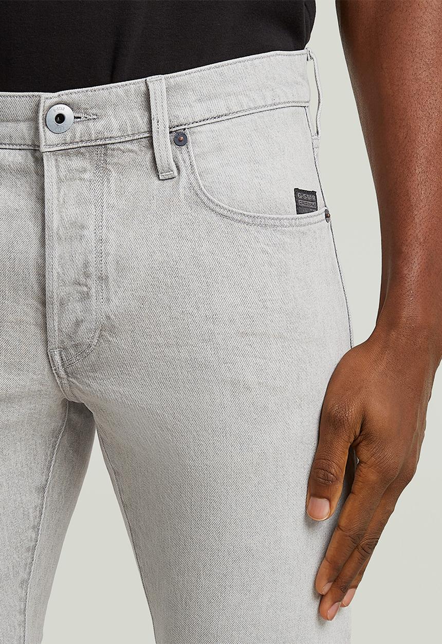 G-STAR - 3301 Slim - Beached Faded Dolomite Grey
