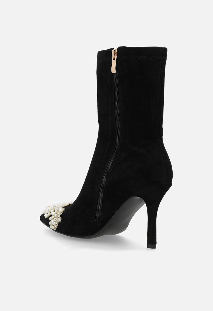 SISSY BOY - Lucienne sock boot - black