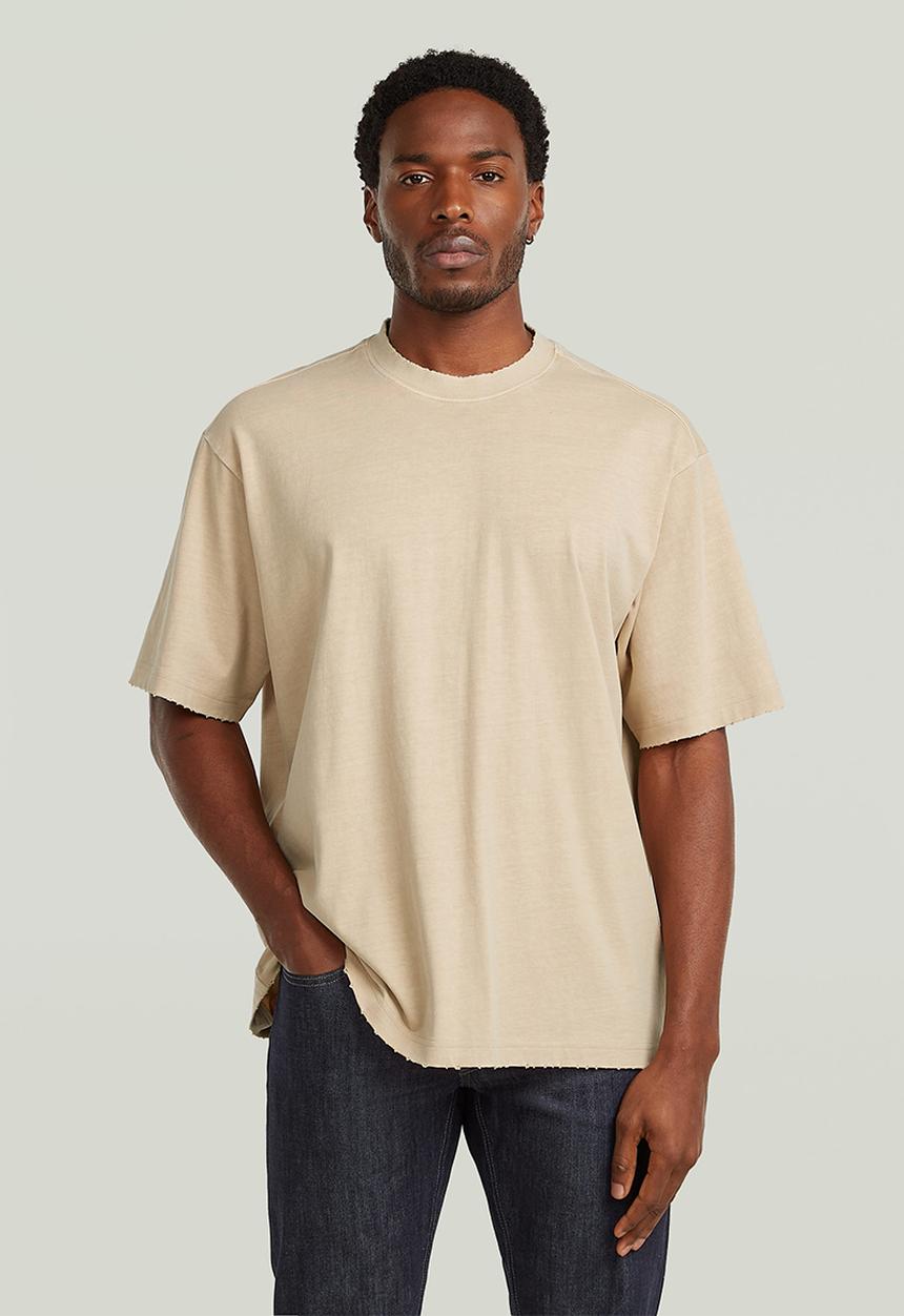G-STAR - Back Gr Loose R T - Cream Gd