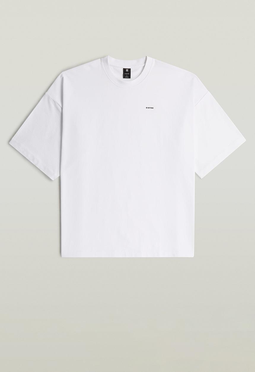 G-STAR - Heavy Jersey Oversized R T - White