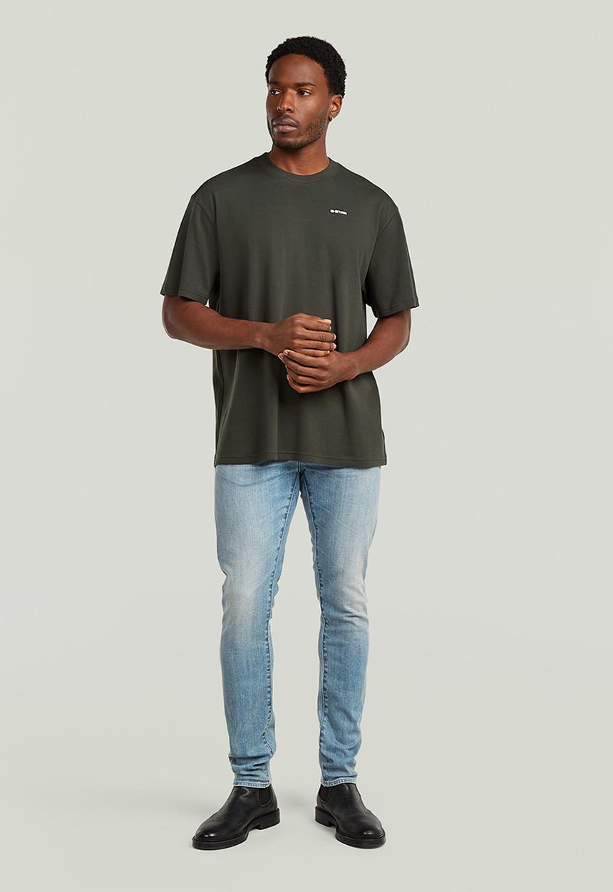 G-STAR - Rib Insert Relaxed R T - Asfalt