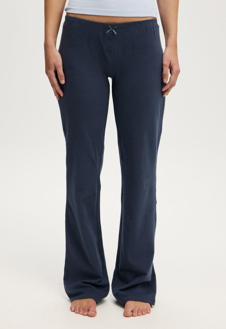 Cotton On - Dreamy soft flare pant - steely blue wash