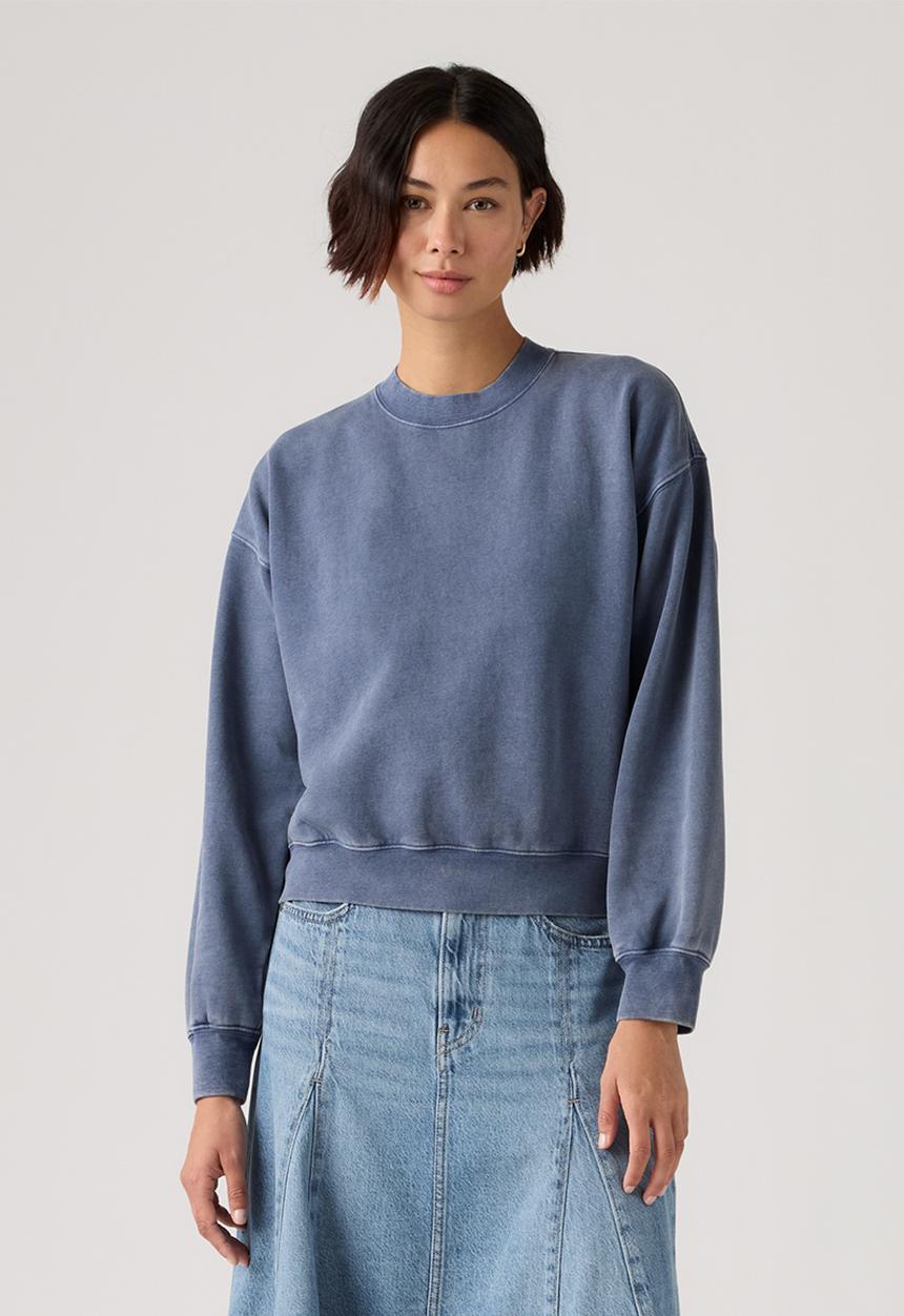Levi’s® - Vintage boxy sweatshirt - h126 sunshine blue brushed fleece