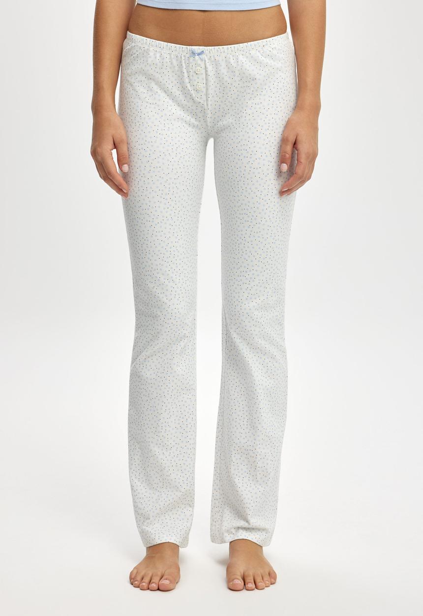 Cotton On - Dreamy soft flare pant - sarah ditsy blue violet