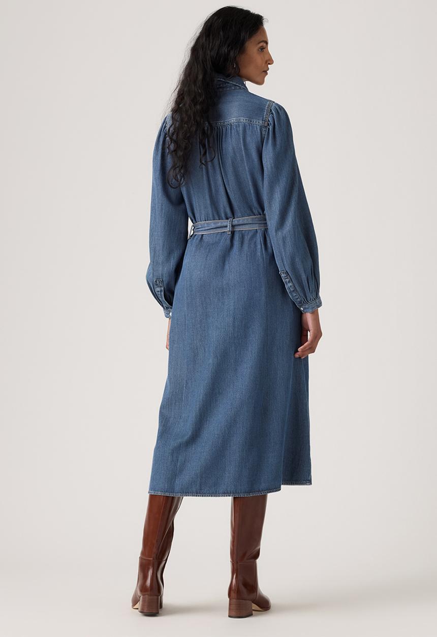 Levi’s® - Journey ls maxi dress - celestial blue