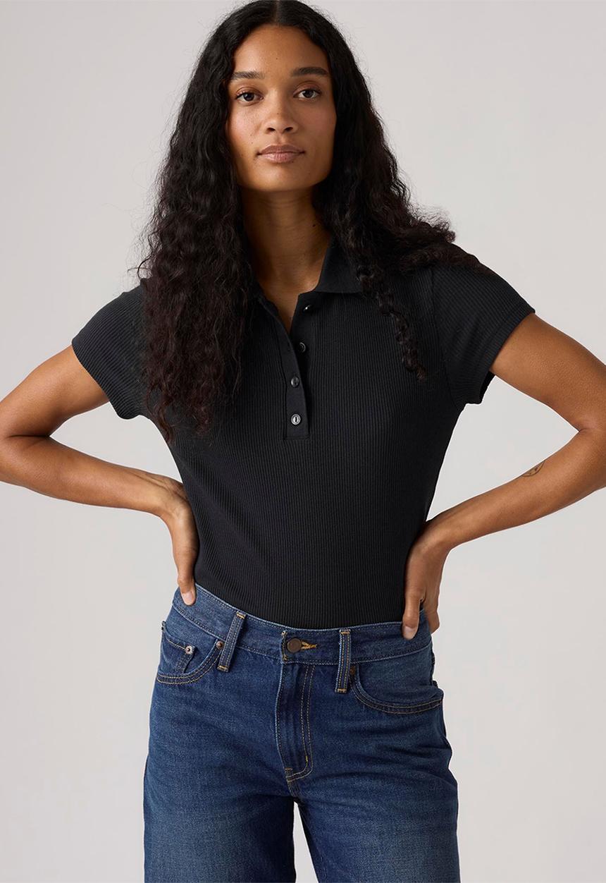 Levi’s® - Rory ss polo - anthracite night rib