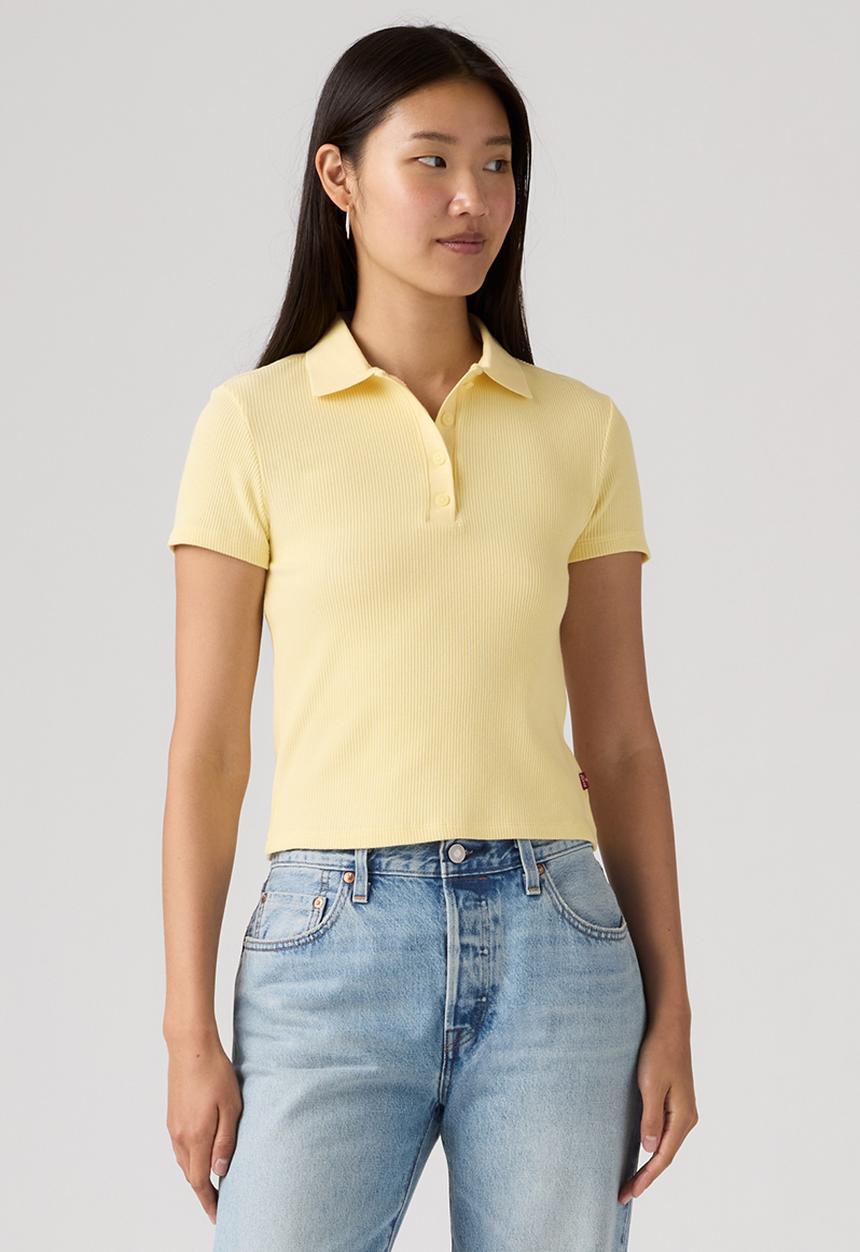 Levi’s® - Rory ss polo - french vanilla rib