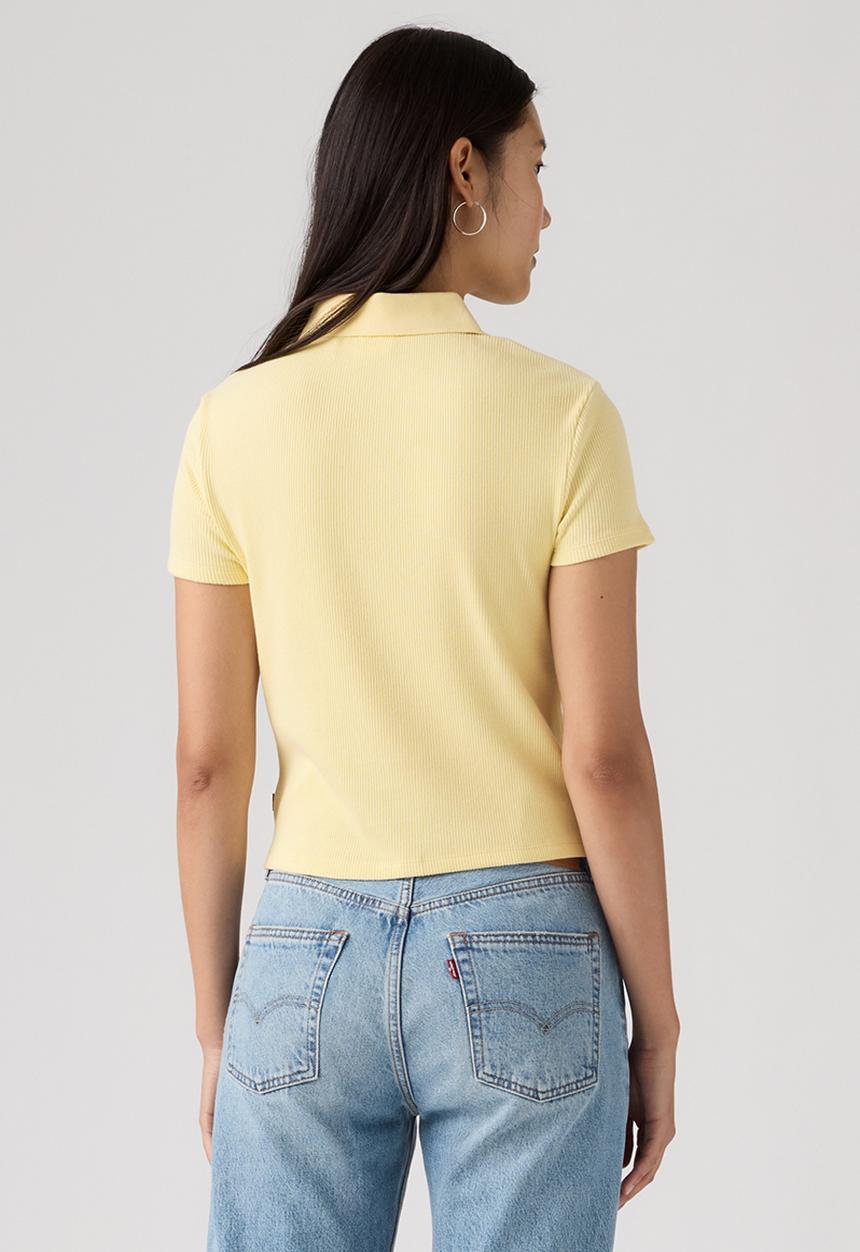 Levi’s® - Rory ss polo - french vanilla rib