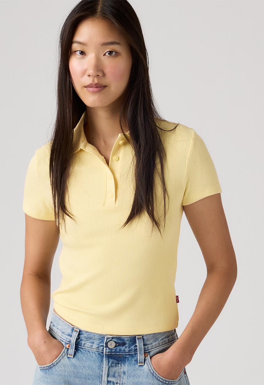Levi’s® - Rory ss polo - french vanilla rib