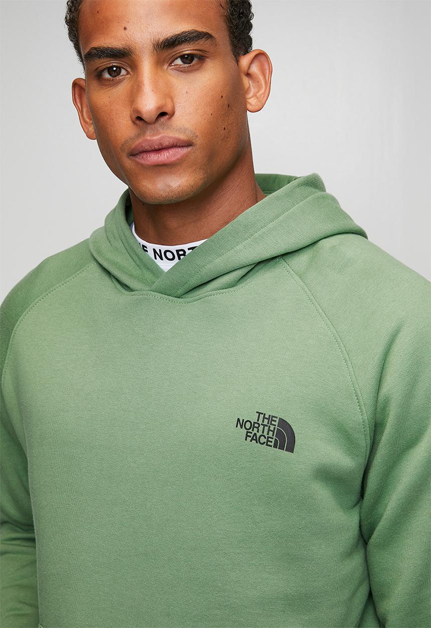 The North Face - Raglan Box Nse Regular Hoodie - Dimmed Algae