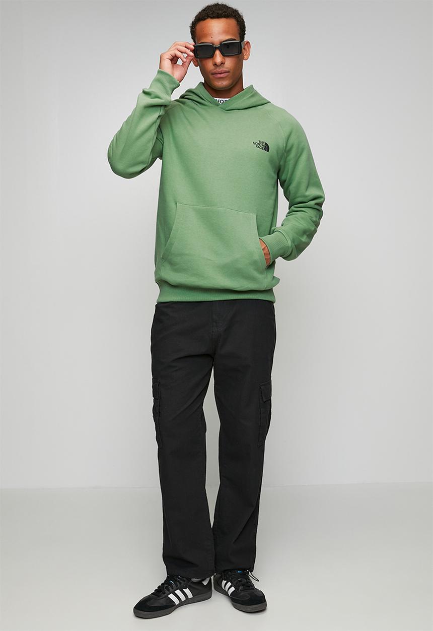 The North Face - Raglan Box Nse Regular Hoodie - Dimmed Algae