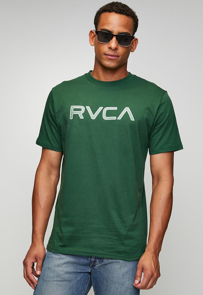RVCA - Big Stitch Short sleeve - grass green 