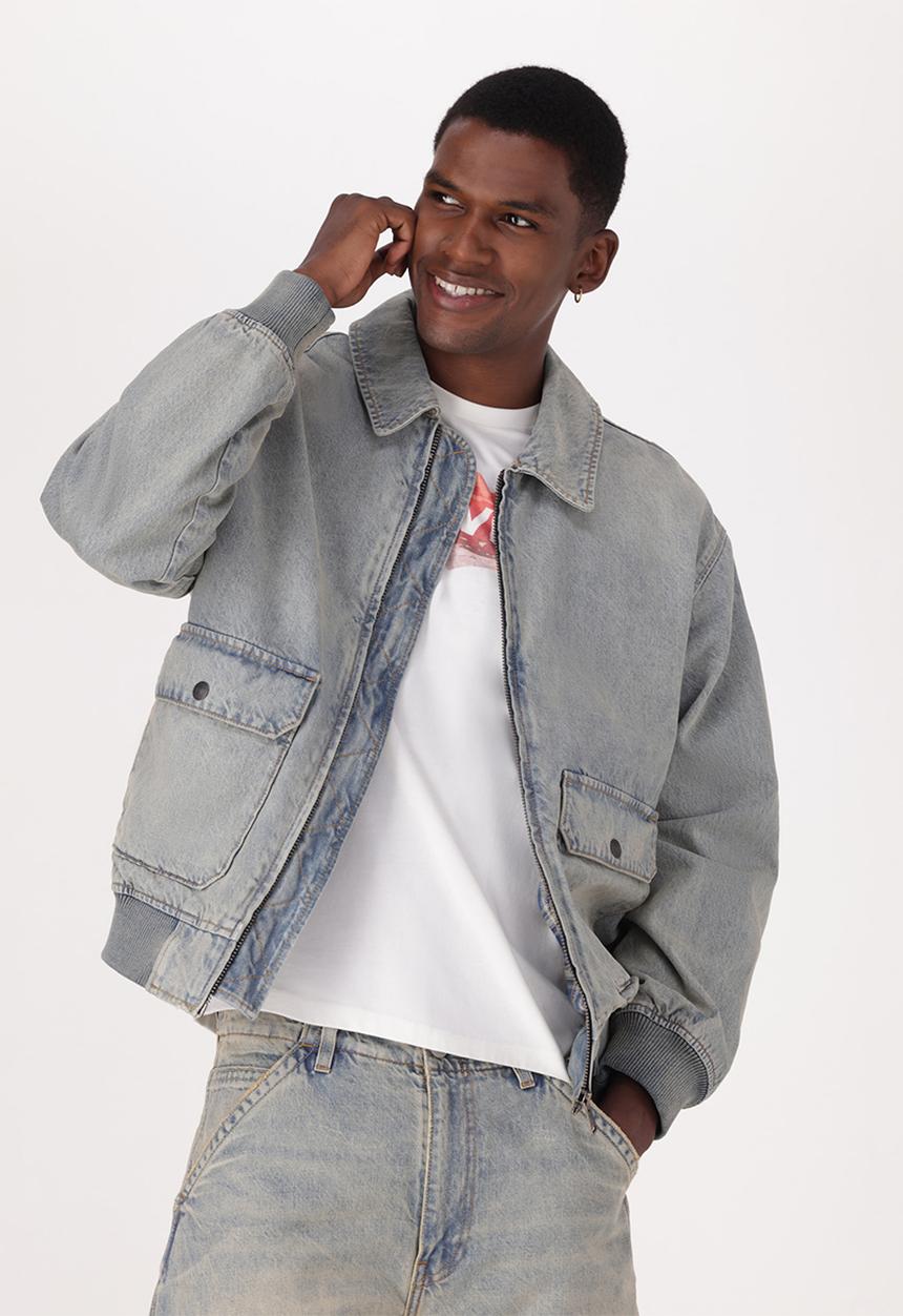 Levi’s® - Graphic Crewneck Tee Za Coastal Filled B