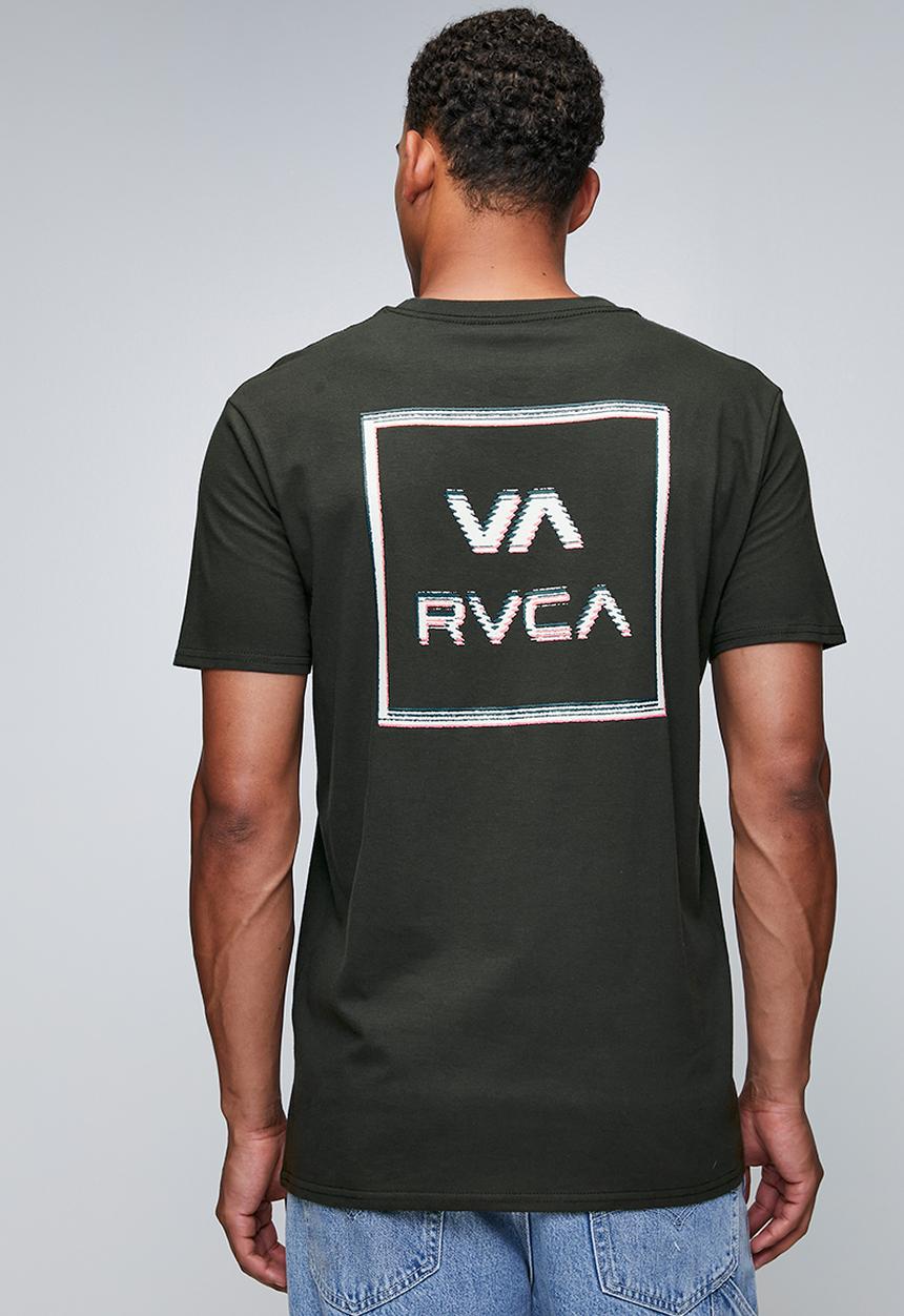 RVCA - Glitch Ss Red Stitch - Pirate Black