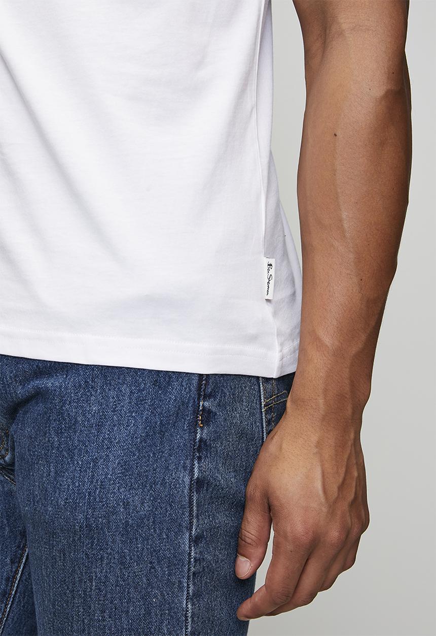 Ben Sherman - Knock Out Tee Shirt - White