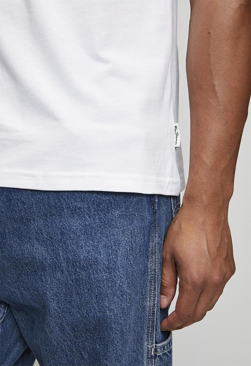Ben Sherman - Target Picaso Tee-shirt - White