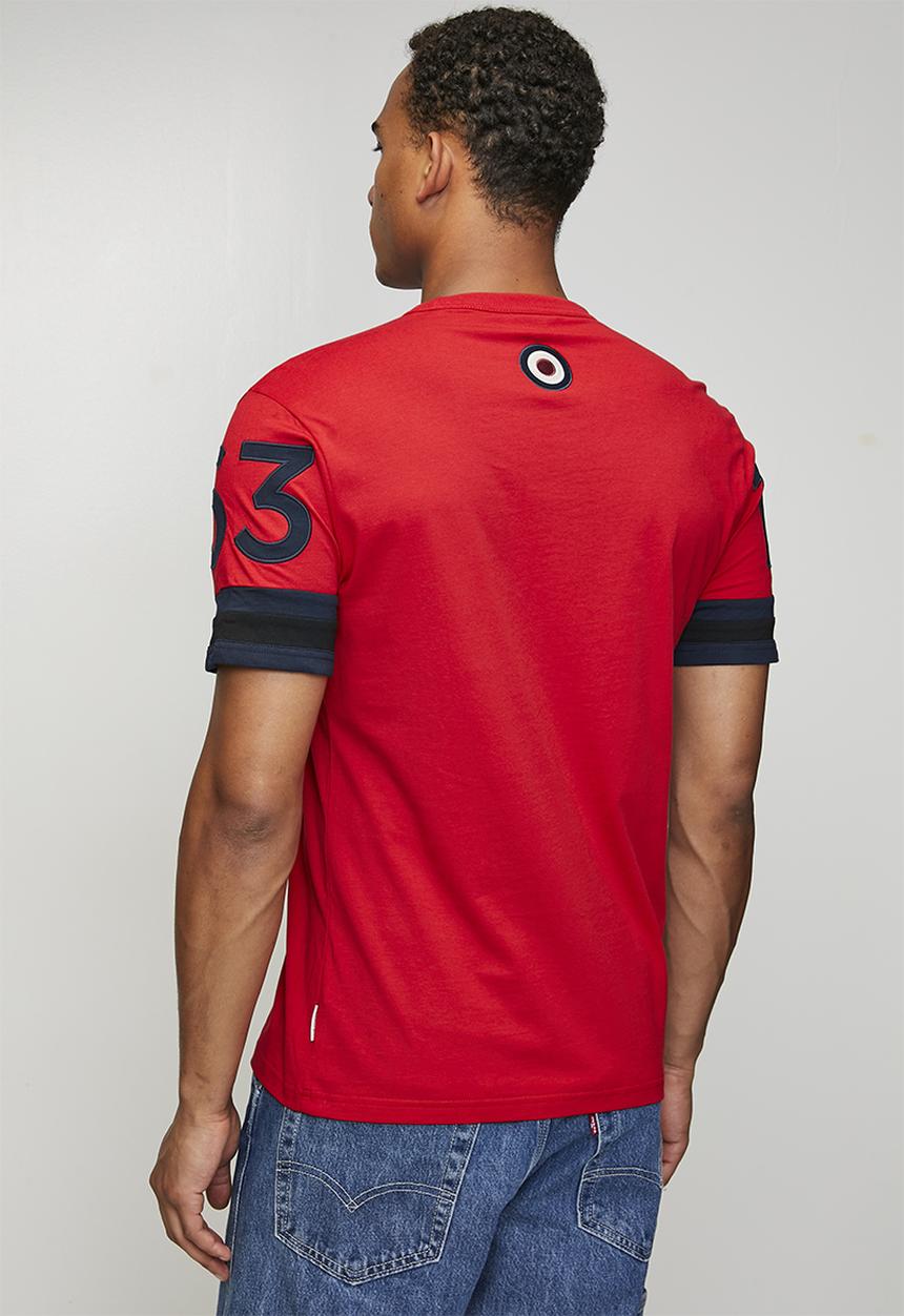 Ben Sherman - Ben Athlesuire Tee Shirt - Red