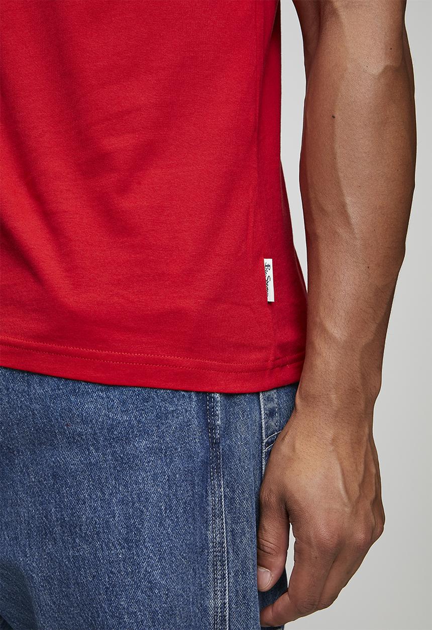 Ben Sherman - Ben Athlesuire Tee Shirt - Red