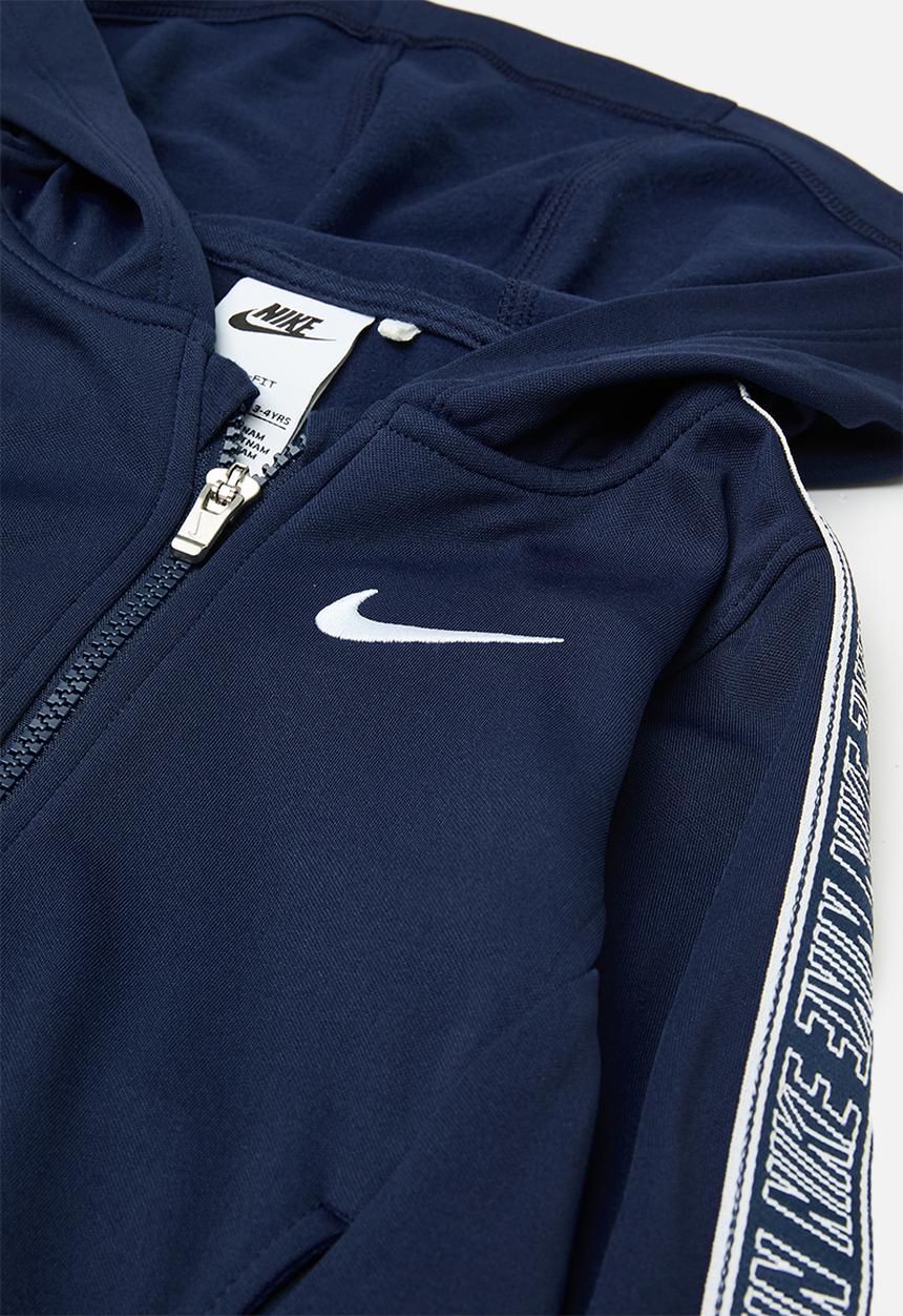 Nike - Nike hooded full-zip propus taping set - midnight navy