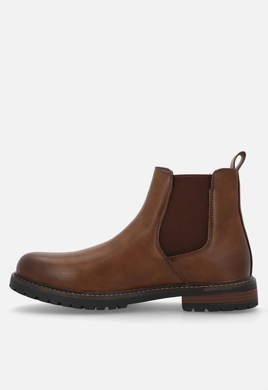 Gino Paoli - Pu Chelsea Boot - Brown