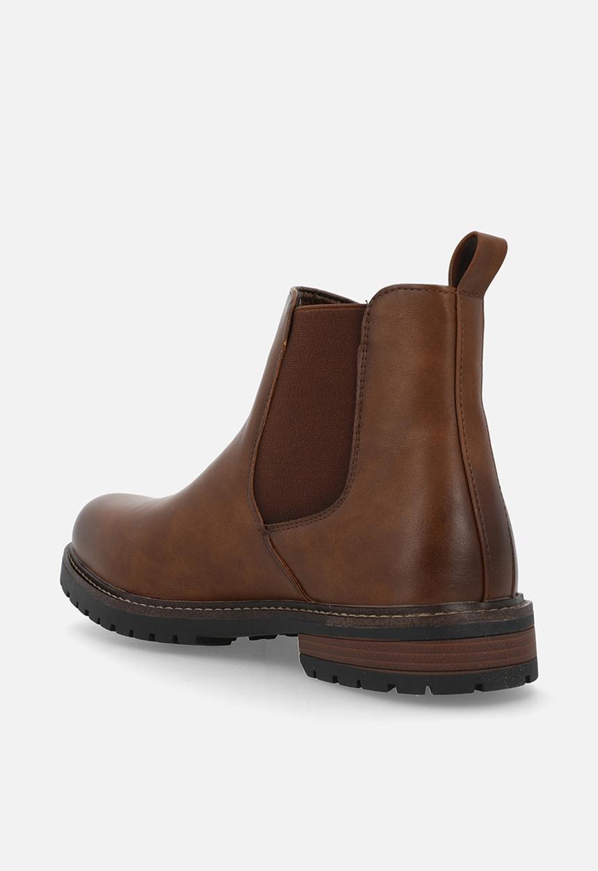 Gino Paoli - Pu Chelsea Boot - Brown