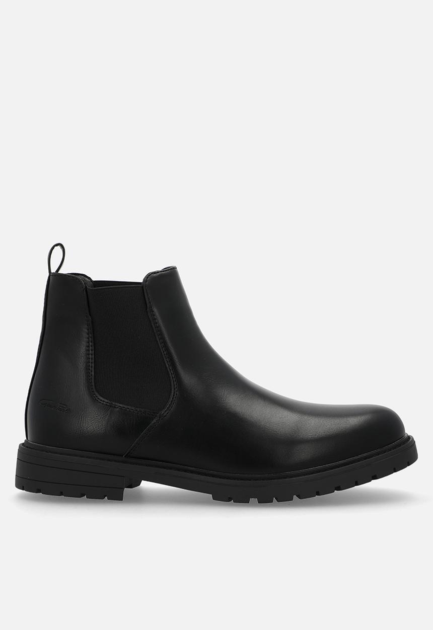 Gino Paoli - Pu Chelsea Boot - Black