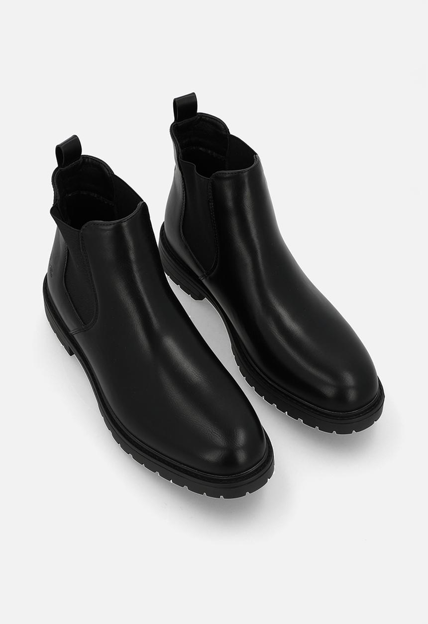 Gino Paoli - Pu Chelsea Boot - Black