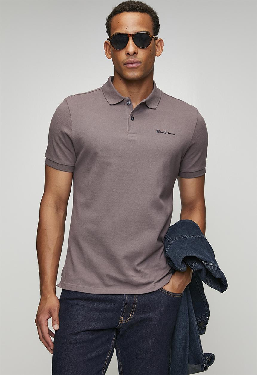 Ben Sherman - Ben Polo Short Sleeve - Cocoa Powder