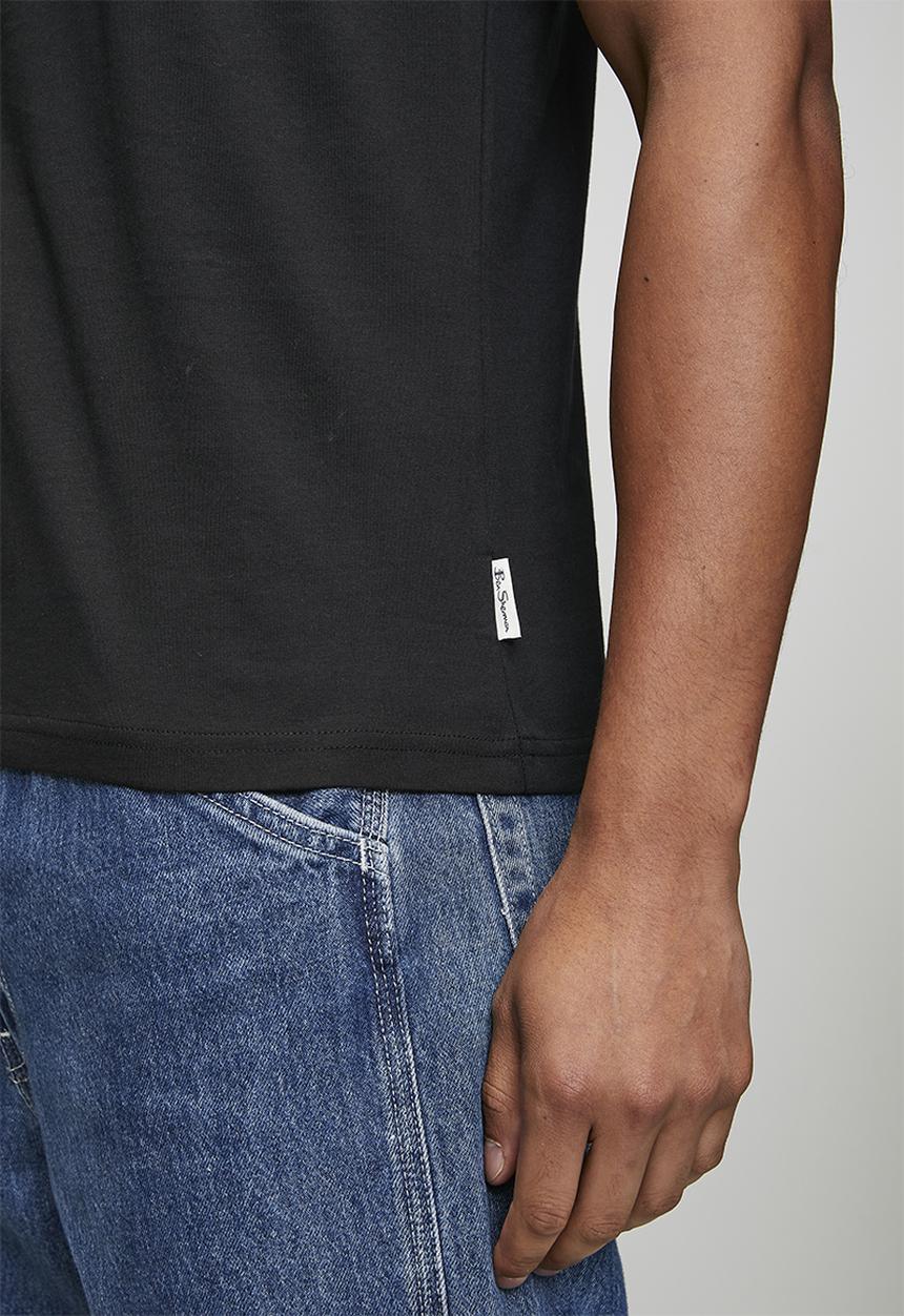 Ben Sherman - Knock Out Tee Shirt - Black