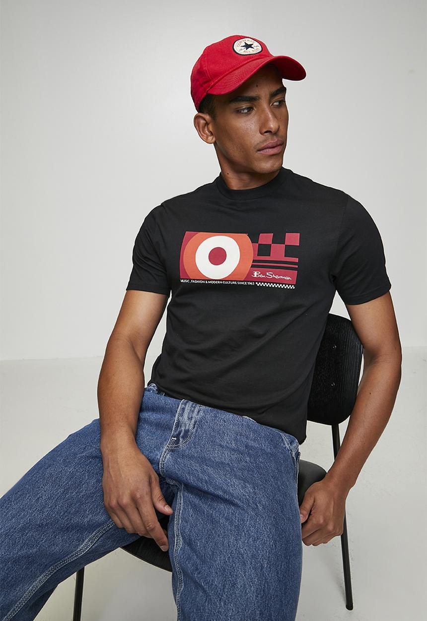 Ben Sherman - Knock Out Tee Shirt - Black