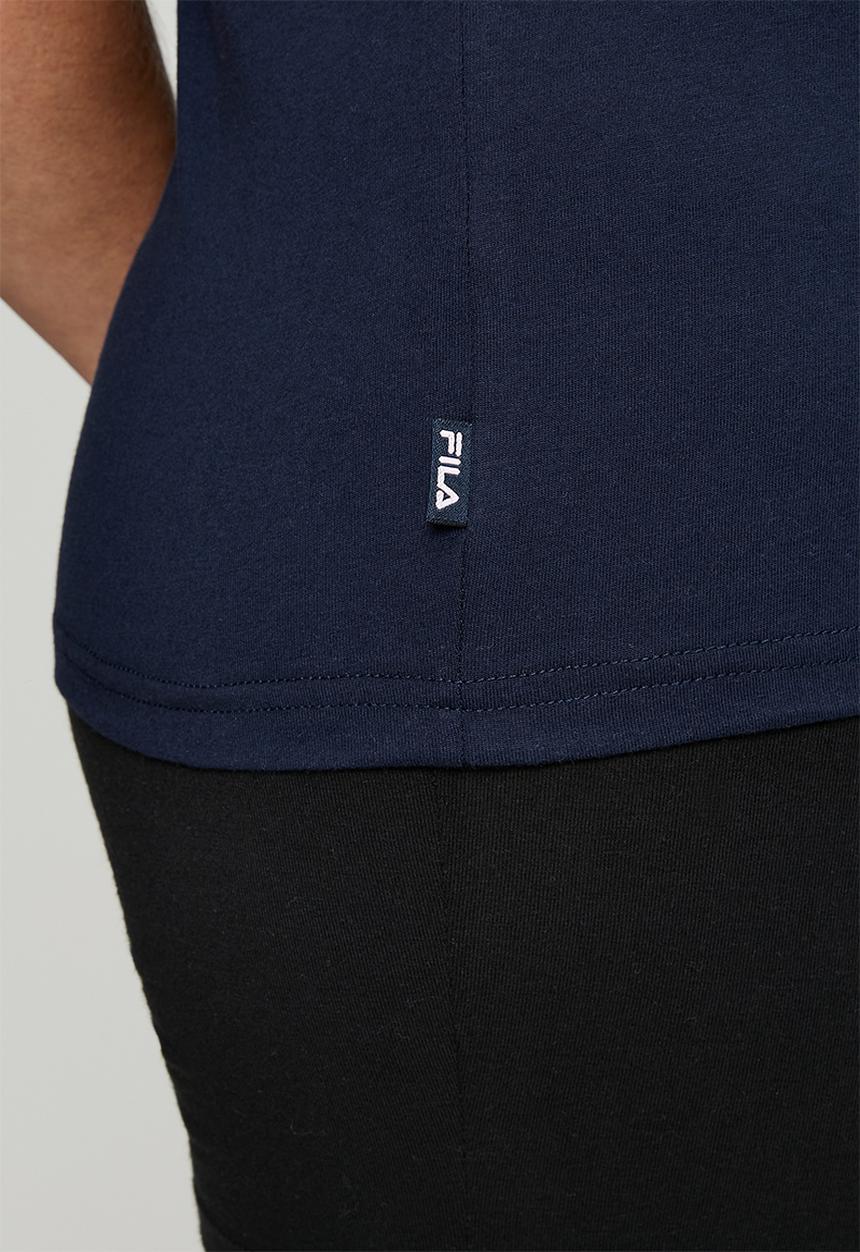 FILA - Plus Clarissa T-Shirt - Fila Blue