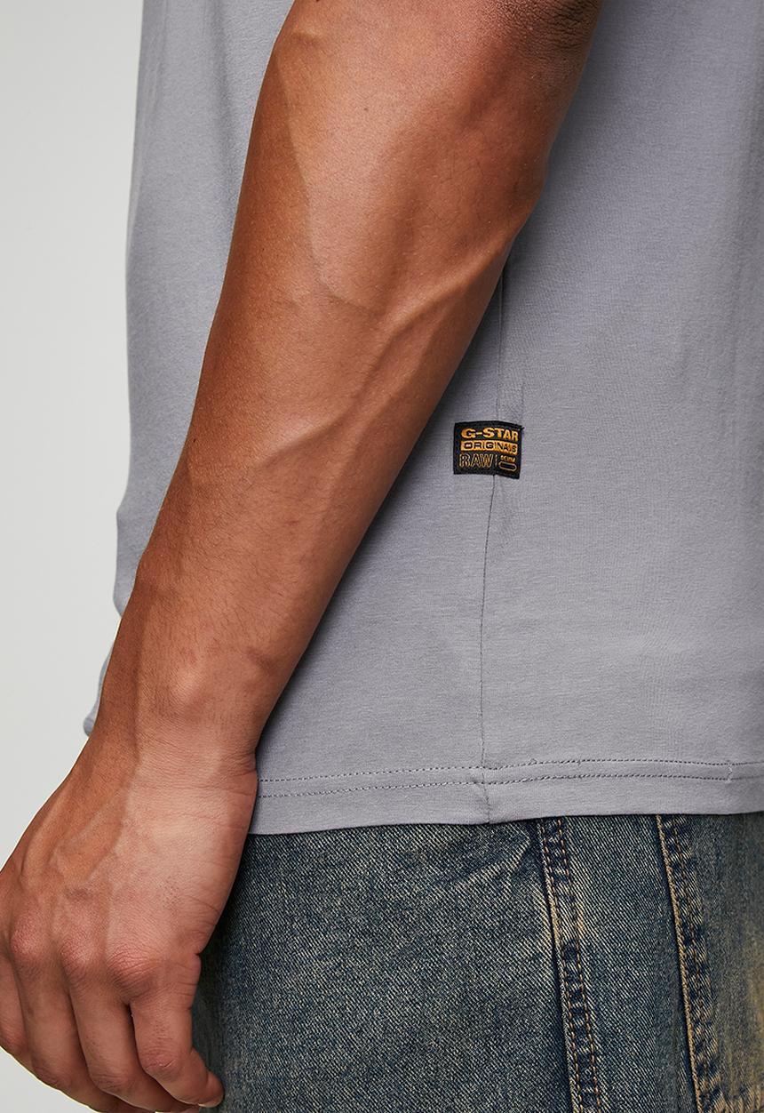 G-STAR - Slim Base R T S/S - Quicksilver