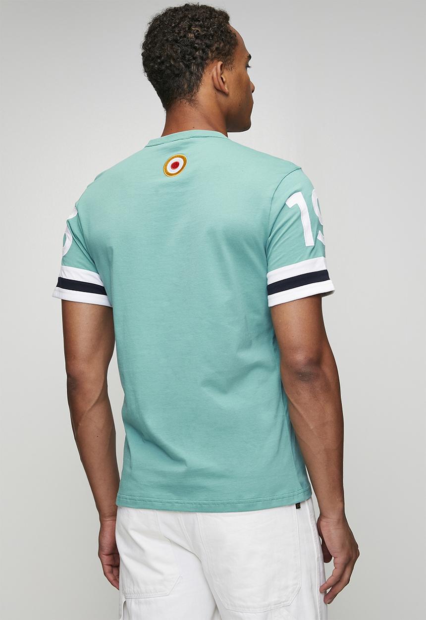 Ben Sherman - Ben Athlesuire Tee Shirt - Aqua Teal