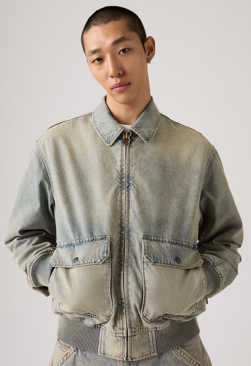 Levi’s® - Cortland jacket Med Indigo - Worn In