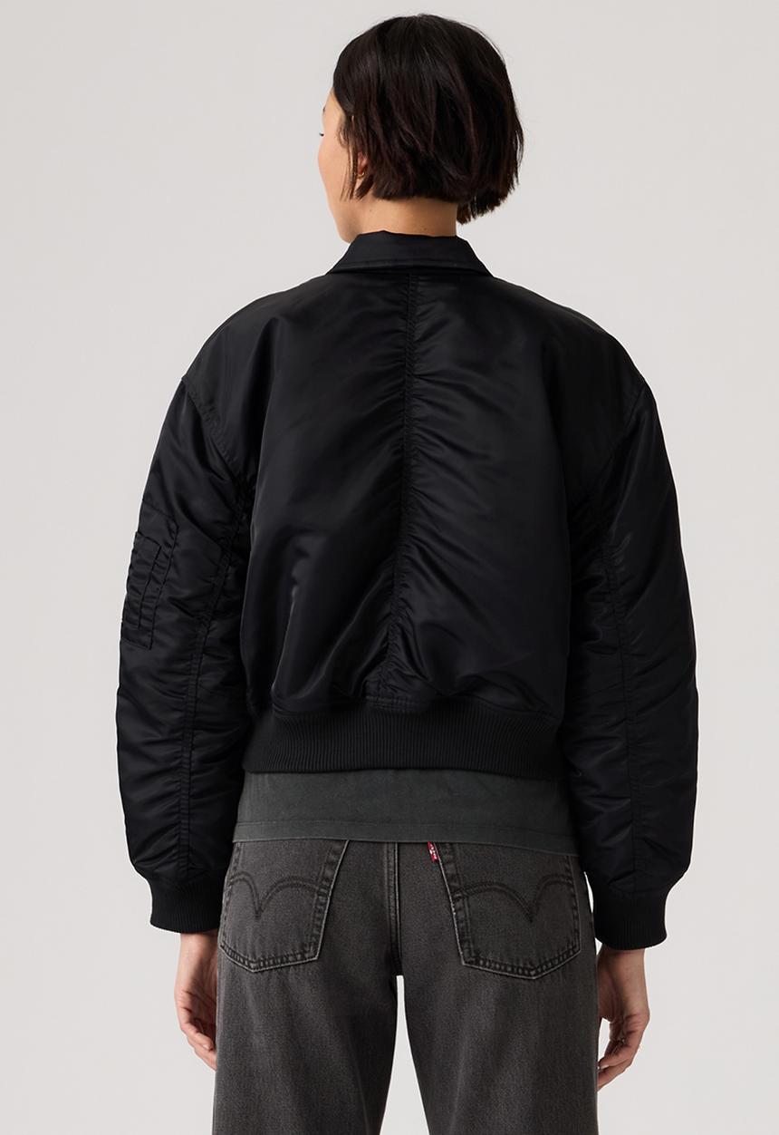 Levi’s® - Bowie crop bomber - black