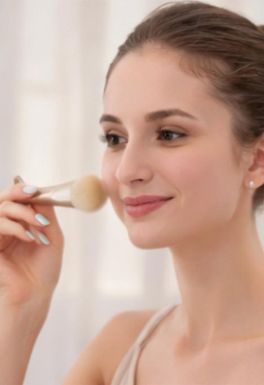 Glam Beauty - Make Up Brush 12 Piece Set - Beige