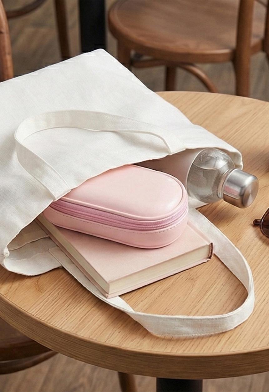 Glam Beauty - Travel Make Up Brush 10 Piece Set with PU Bag - Pink