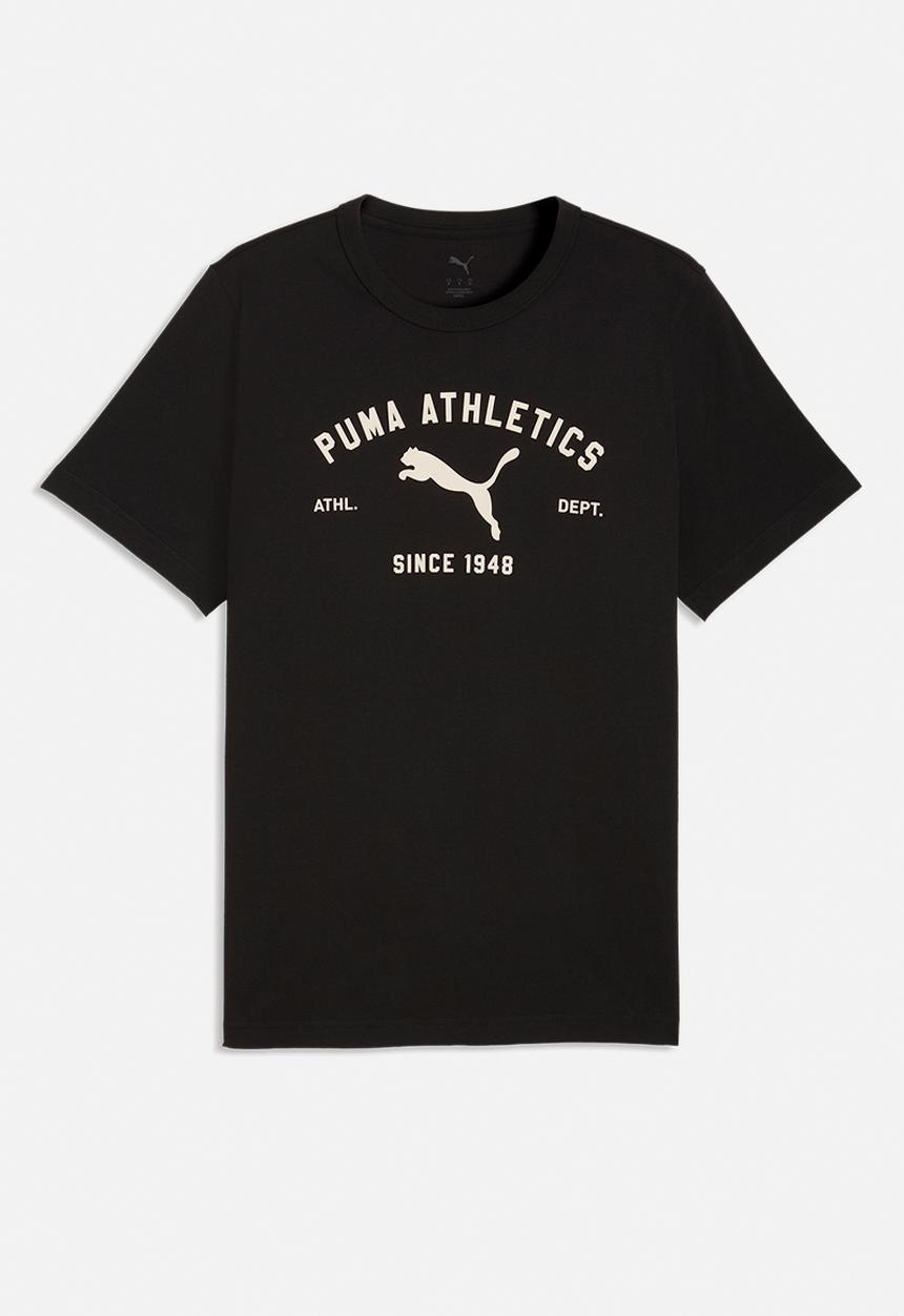PUMA - PUMA CLASS Graphic Tee M - PUMA Black