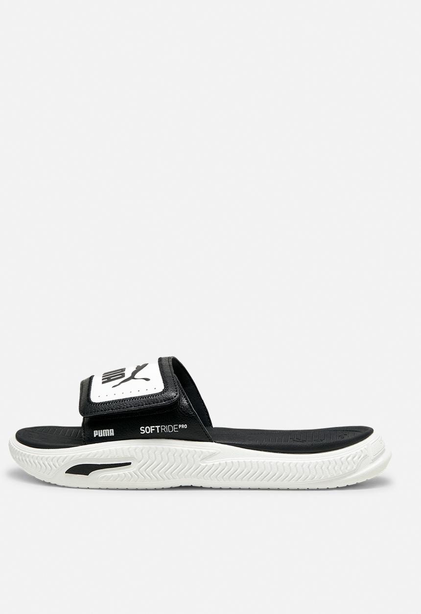 PUMA - SoftridePro Slide -  Black