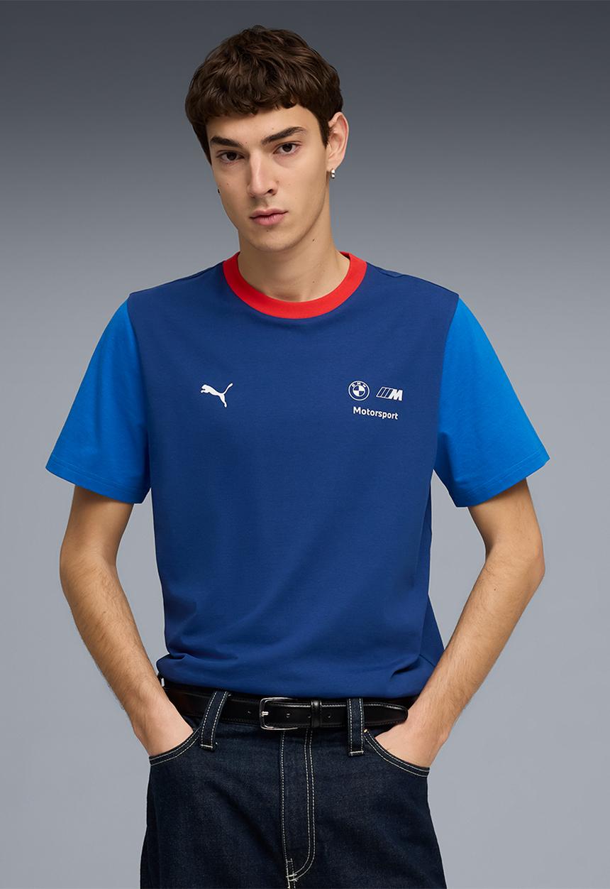 PUMA - BMW MMS ESS LOGO TEE - Pro Blue-M Color