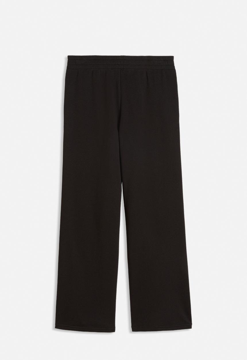 PUMA - Ess Cat Comfort Wide Leg Pant Tr Op - Puma Black